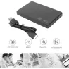 USB 3.0 / 2.0 - 2.5 pouces - Boîtier externe HDD / SATA
