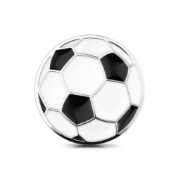 Autocollant auto / moto - emblème métal - football
