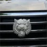 Sticker voiture / moto - emblème métal - tête de tigre 3D