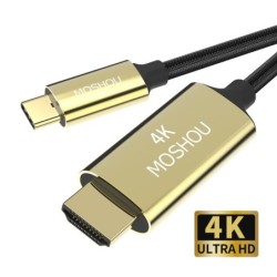 USB C HDMI cable Type-C to HDMI - Thunderbolt 3 - converter - adapter - 4K 60Hz - for MacBook / Huawei Mate 30 40 Pro