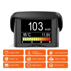 ANCEL A20 - ordinateur de bord pour voiture - affichage numérique - scanner OBD2 - jauge de vitesse / consommation de carburant