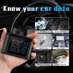 OBDSPACE P10 - ordinateur de bord pour voiture - scanner OBD2 - numérique - jauge de vitesse / consommation de carburant / tempé