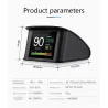OBDSPACE P10 - ordinateur de bord pour voiture - scanner OBD2 - numérique - jauge de vitesse / consommation de carburant / tempé