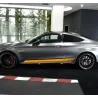 Bandes latérales / supérieures / de toit - autocollants de voiture - pour Mercedes Benz Coupé 2 portes / Berline 4 portes