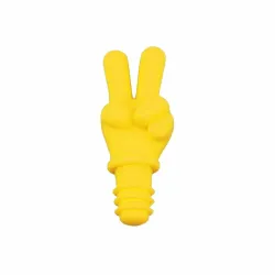 Bouchon de bouteille de vin en silicone - Victory en forme de main