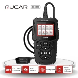 MUCAR CDE500 - scanner OBD2 complet - lecteur de code - DTC - outil de diagnostic automobile