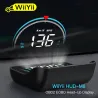 WIIYII M8 - HUD - affichage tête haute - système d'avertissement de survitesse - projecteur de pare-brise - OBD2 II - EUOBD