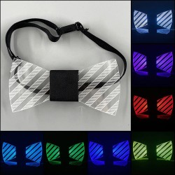 LED acrylic bow tie - glowing - party - festivals - HalloweenBows & ties