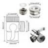 Faucet adapter - 3-way connector - diverter valve - water separatorKitchen faucets