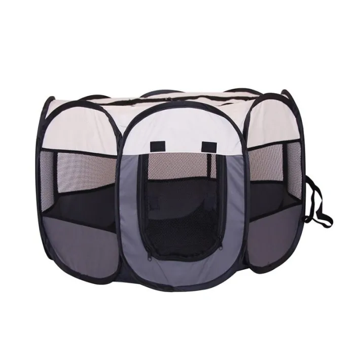 Tente portable pour animaux de compagnie - parc pliable - extérieur / intérieur