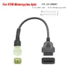 OBD2 16 broches à 3 broches/6 broches - câble pour KTM - adaptateur pour moto - réglage du logiciel ECU