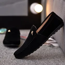 Mocassins à enfiler élégants - noir