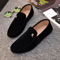 Mocassins à enfiler élégants - noir