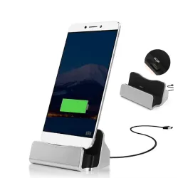 Chargeur universel - station d'accueil - pour smartphone avec connecteur micro USB