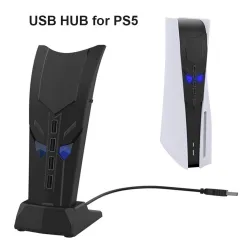 HUB USB pour PS5 - 4 ports - répartiteur - extenseur