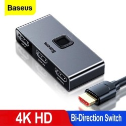 Baseus - 4K HD switcher - bidirectional adapter - splitter - converter - for PS4 TV Box PCSplitters