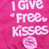 "I give free kisses" - t-shirt pour chiens/chats