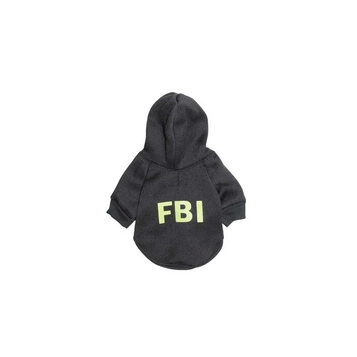 Sweat à capuche chaud - pour chiens / chats - FBI