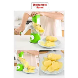 Manual vegetables / fruits slicer - cutter - graterMills - Grinders