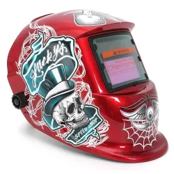 Masque de soudage auto-assombrissant - réglable - Mig / MMA - Lucky Speed Shop