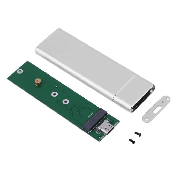 USB3.1 type-C - Clé M.2 B - Boîtier NGFF SATA SSD - boîtier de disque externe - 10Gbps