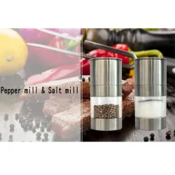 Stainless steel grinder - salt / pepperMills - Grinders