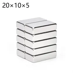N35 - aimant néodyme - bloc rectangle - 25 * 10 * 5mm