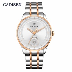 CADISEN - mechanical automatic watch - waterproof - stainless steel - gold