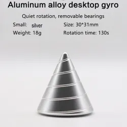 Metal cone - rotating fidget spinner - anti-stress toyFidget Spinner