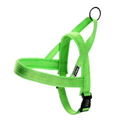 Harnais pour chien en nylon réfléchissant - gilet - ajustement rapide