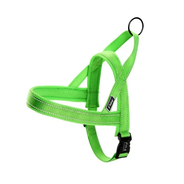 Harnais pour chien en nylon réfléchissant - gilet - ajustement rapide