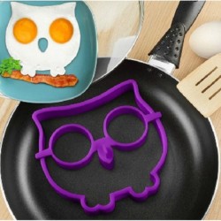 Silicone egg mold - owl shapeEgg shapers