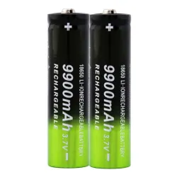 GTF - 18650 - 3.7V - 9900mAh - Li-on battery - rechargeableBattery