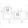 Transparent ID card holder - with lanyardAccess Control Cards