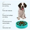 Bol pour chien - slow-feeder - non toxique - antidérapant