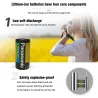 Panasonic - lithium battery - CR123A - 1400 mAh - 3V - 10 piecesBattery
