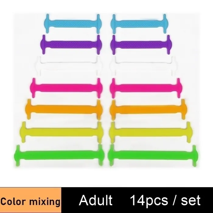 Silicone elastic shoelaces - no tieShoes