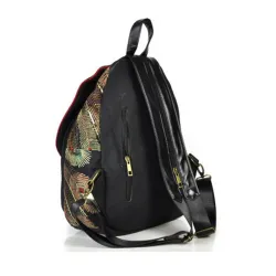 Sac à dos en toile - design ethnique coloré