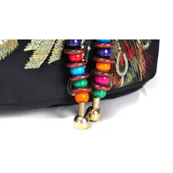 Sac à dos en toile - design ethnique coloré