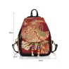 Sac à dos en toile - design ethnique coloré