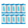 16340 CR123A battery - rechargeable - 3.7V - 800mAh - with chargerBattery