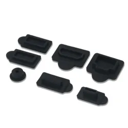 Bouchons anti-poussière en silicone - pour console PS5 - 7 pièces