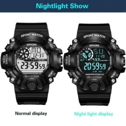 Montre militaire de sport - lumineuse - étanche