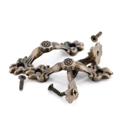 Poignées de meubles anciens - 43 * 10 mm - 10 pièces