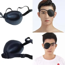 Cache-œil noir - style pirate - Halloween / mascarades