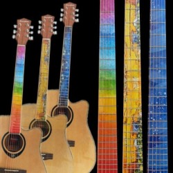 Guitar fretboard decorative stickerGuitars
