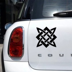 Decorative car sticker - slavic pattern - 15 * 15cmStickers