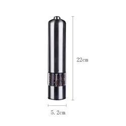 Electric salt / pepper mill grinder - stainless steelMills - Grinders
