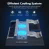 Dual charging dock - cooling stand - LED - for PS4 / PS4 Slim / PS4 Pro controllerAccessories