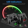 Dual charging dock - cooling stand - LED - for PS4 / PS4 Slim / PS4 Pro controllerAccessories